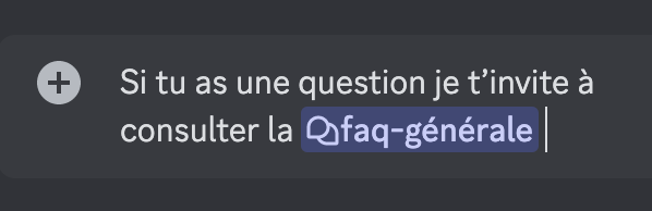 Si tu as une question je t’invite à consulter la faq-générale