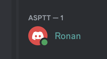 Ronan dans la catégorie ASPTT